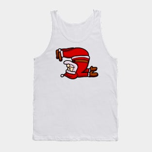 Santa Claus Doing Yoga Tank Top